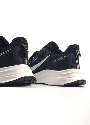 Мужские кроссовки nike zoom flyknit streak black white3 фото