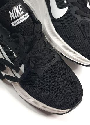 Мужские кроссовки nike zoom flyknit streak black white