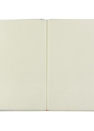 Книга записная buromax etalon 125x195 мм 96 листов без линовки обложка из искусственной кожи зеленая4 фото