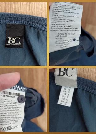 🌹🌹 b.c. best connections лен+шелк стильная красивая кофта женская синяя под *джинс* 36🌹🌹9 фото