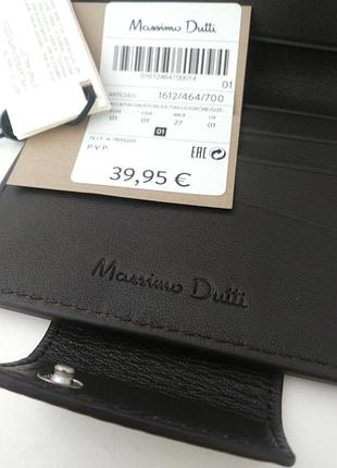 Портмоне кошелёк кожаный massimo dutti5 фото