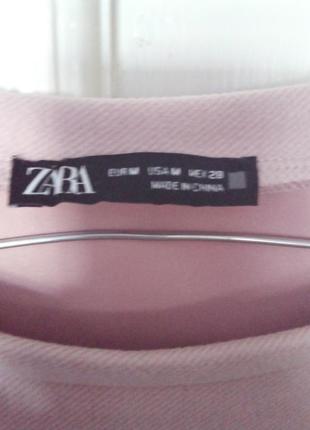 Платье розовое zara3 фото