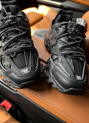 Кроссовки balenciaga track trainer black6 фото