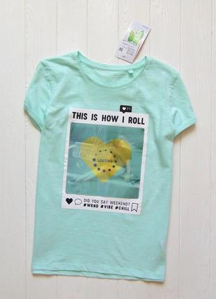 C&a. размер 14+ лет. новая стильная футболка для девочки