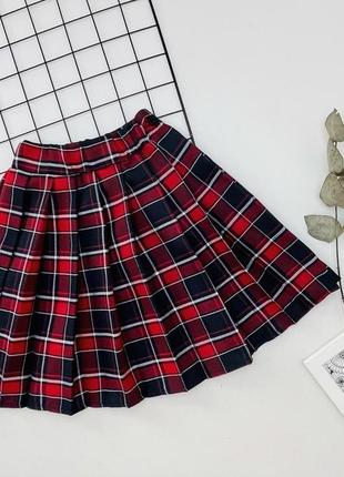 Повседневная – школьная юбка в складку – плиссе2 фото