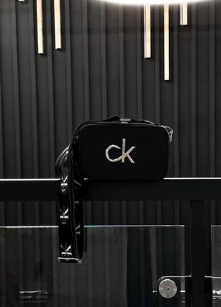 Стильная женская сумочка calvin klein snapshot black1 фото