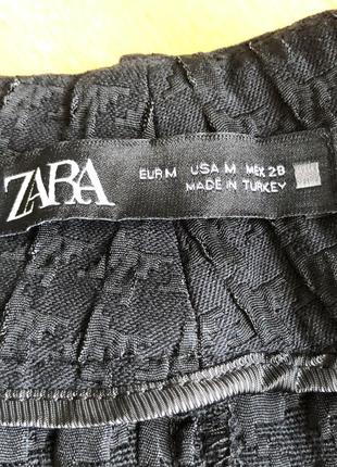 Брюки zara высокая талия5 фото