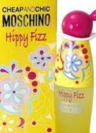 Женская туалетная вода moschino cheap and chic hippy fizz (москино чип чики хипические физ) 100 мл