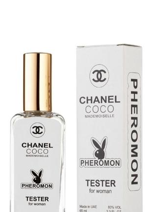 Жіночий міні-парфуми chanel coco mademoiselle з феромонами (коко шанель мадмуазель), 65 мл