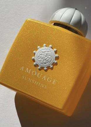 Amouage sunshine. распив от 1 мл. оригинал. ниша