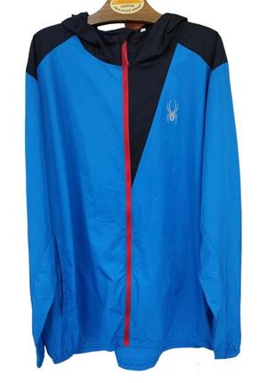 Легкая ветровка spyder alpine full hoody