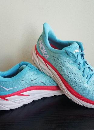 Жіночі кросівки для бігу hoka one one clifton 8 1119394 aebl оригінал