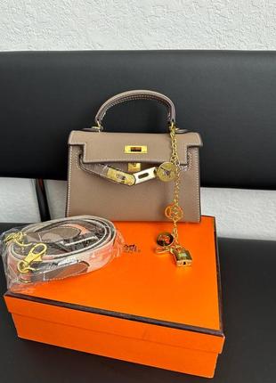 Сумка в стиле erме hermes kelly 19 см