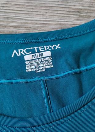 Женская трекинговая футболка arcteryx5 фото