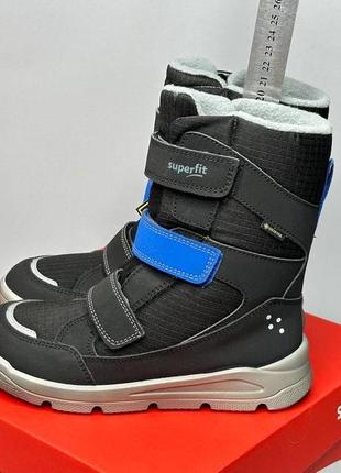 Зимові черевики superfit mars gore-tex 32,33,34 р, дитячі ботінки чоботи суперфіт хлопчику