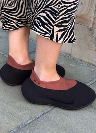 👟 кроссовки adidas yeezy knit rnr stone carbon / наложка bs👟7 фото