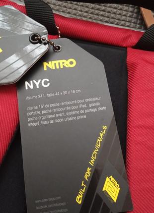 Рюкзак nitro snowboards nyc. міський, для скейтборда. нітро4 фото