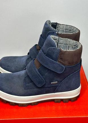 Зимові шкіряні черевики superfit tedd gore-tex  35 р, дитячі ботінки чоботи суперфіт хлопчику