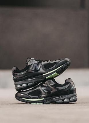 Мужские кроссовки new balance 2002r black grey 40-41-42-43-44-45
