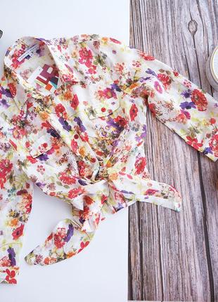 Шикарна батистова блузка patrice breal розмір 401 фото