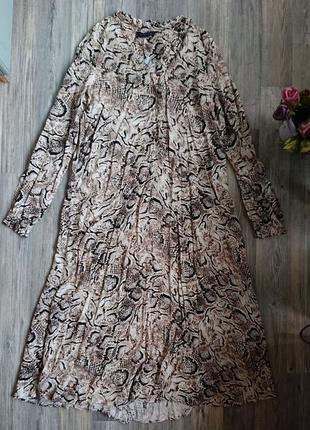 Женское длинное платье макси свободного фасона р.46/48/502 фото