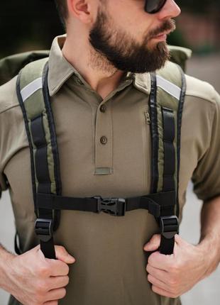 Рюкзак rolltop south classic khaki8 фото