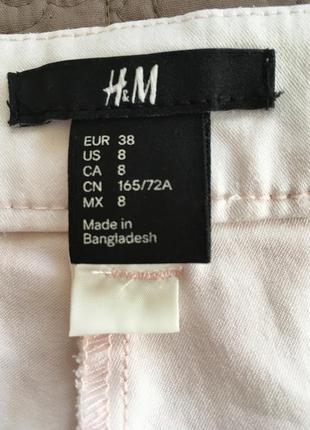 Розовые летние брюки h&m5 фото