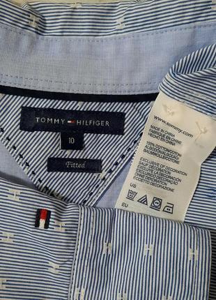 Сорочка tommy hilfiger fitted бавовна рубашка р. 108 фото