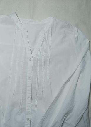 Біла сорочка. жіноча сорочка. бавовняна сорочка.  хлопковая блузка. белая блузка. хлопковая рубашка6 фото