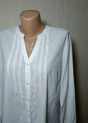 Біла сорочка. жіноча сорочка. бавовняна сорочка.  хлопковая блузка. белая блузка. хлопковая рубашка5 фото