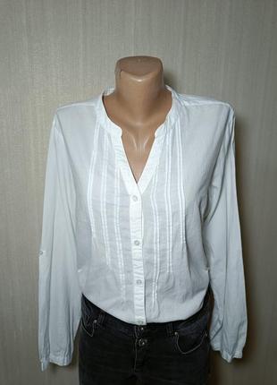 Біла сорочка. жіноча сорочка. бавовняна сорочка.  хлопковая блузка. белая блузка. хлопковая рубашка2 фото