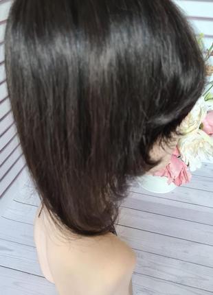 Челка шторка 100% натуральный волос.