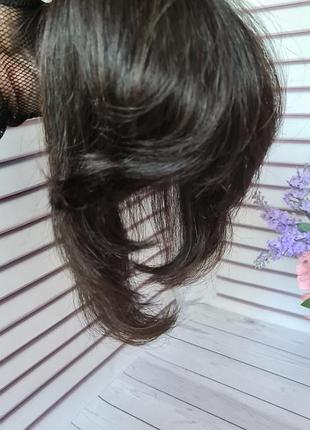 Челка шторка 100% натуральный волос.
