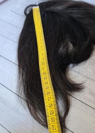 Челка шторка 100% натуральный волос.