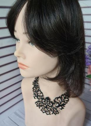 Челка шторка 100% натуральный волос.