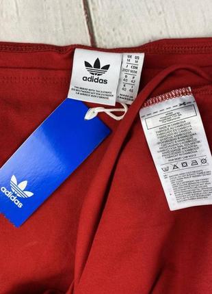 Новое платье туника платье женское красное спортивное миди adidas off the shoulder red dress size l6 фото