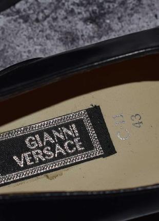 Gianni versace vintage loafers (мужские винтажные лоферы гиани версаче8 фото