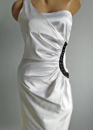 Атласна сукня на одне плече*