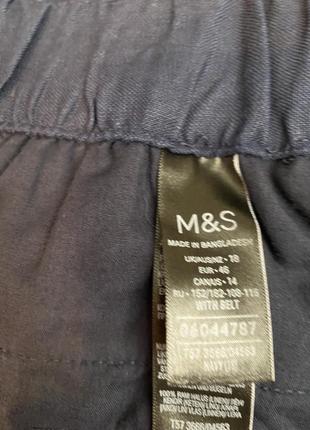 Новые льняные шорты m&amp;s 52-54 р4 фото