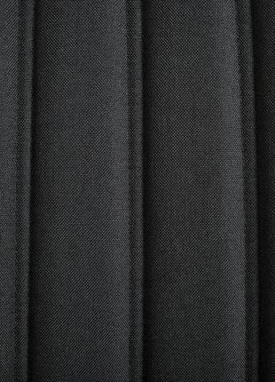 Набор из 2 обеденных стульев из ткани черного цвета calgary8 фото