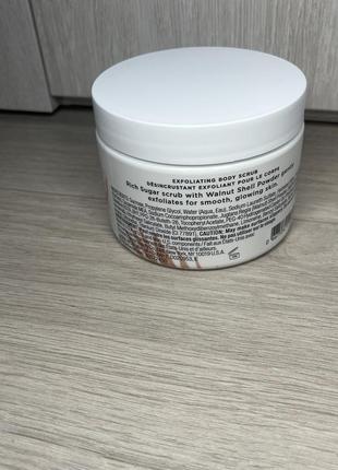 Відлущуючий скраб natural beauty exfoliating body scrub victoria’s secret - coconut milk rose2 фото