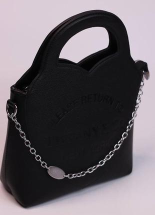 Сумка tiffany&amp;co mini tote bag black