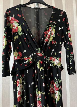 Платье laura ashley в цветочный принт2 фото