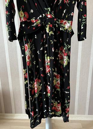 Платье laura ashley в цветочный принт5 фото