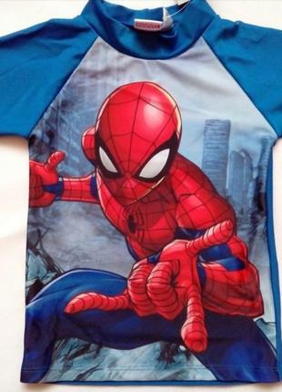 Солнцезащитная пляжная футболка spider-man р.74-80