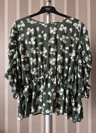 Блуза в цветочный принт george 24рр4 фото