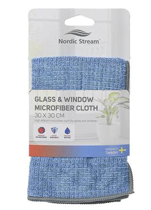 Салфетка для мытья стекол nordic stream (15353)1 фото