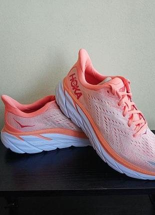 Женские кроссовки для бега hoka one one clifton 8 1119394 cspy оригинал
