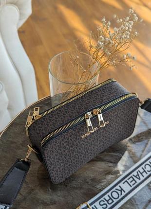 Cумка кросс-боді michael kors🤎2 фото