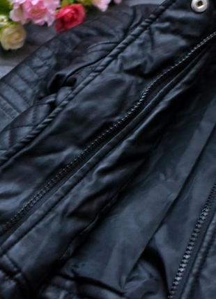 Классная куртка кож зам f&f 12-18месяцев4 фото